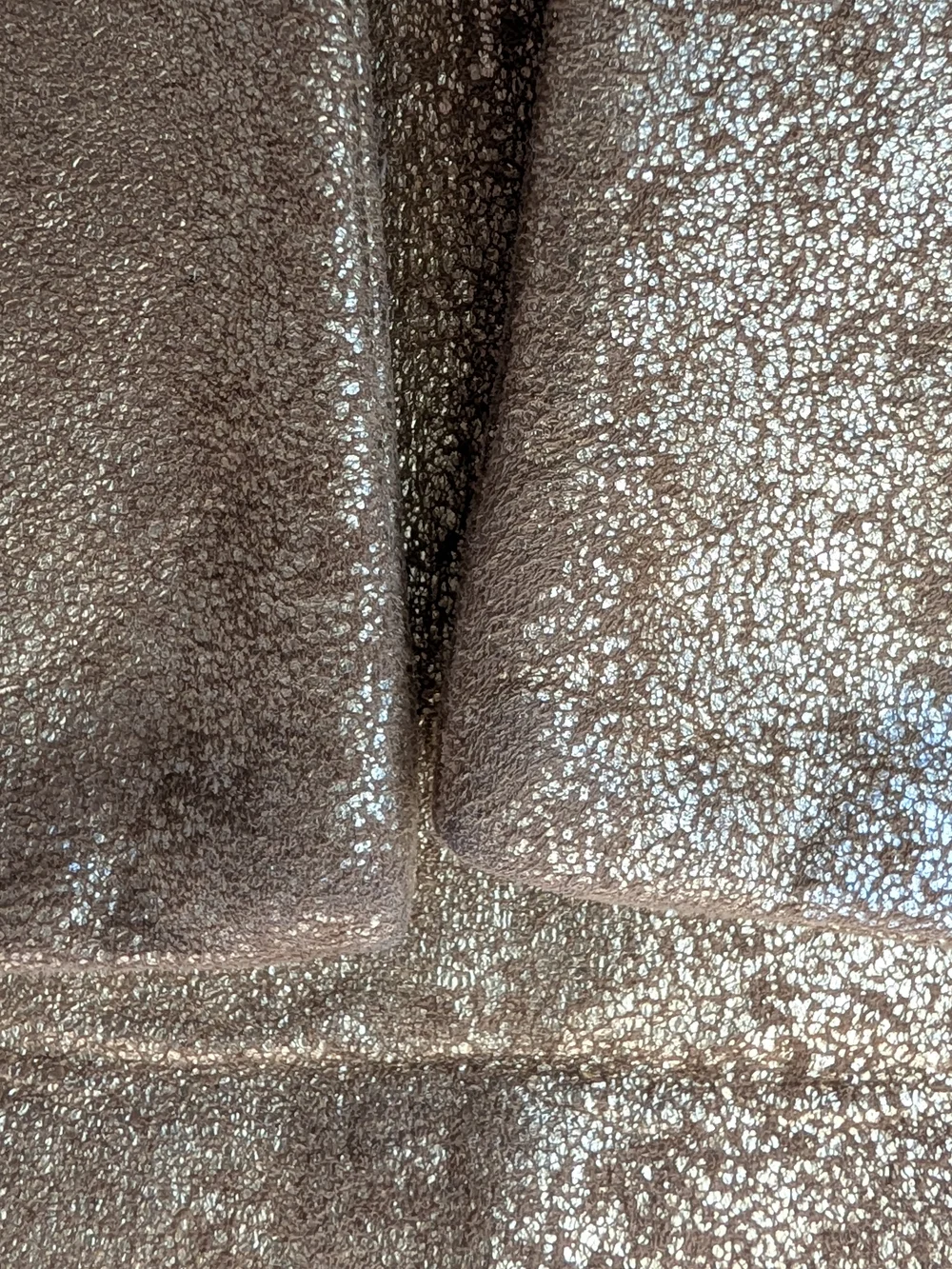 West Elm Metallic Gold Square Pillow Cover